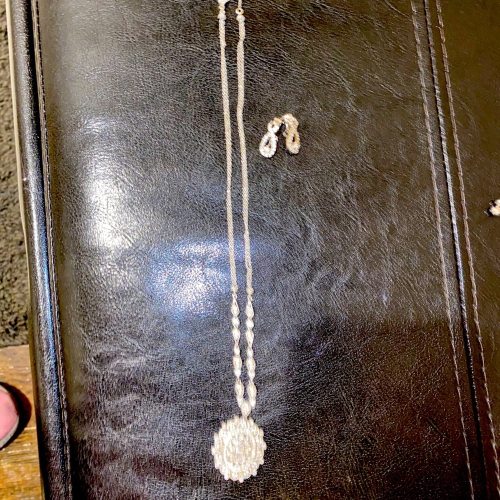 Beautiful necklace and earrings